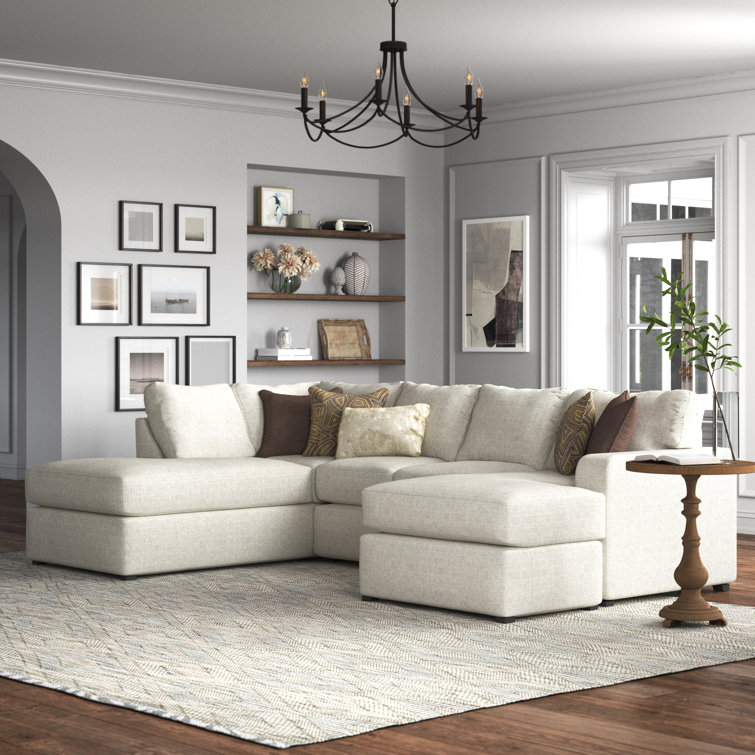 Kelly Clarkson Home Conley 133" Left Hand Facing Sectional & Reviews